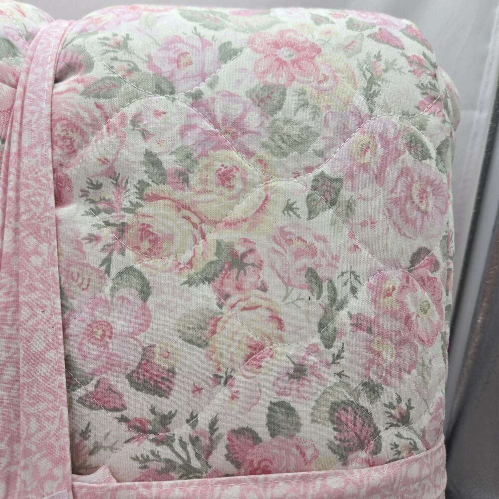 Laura Ashley KING Quilt 2Pc Set Quartet Pink ENGLISH Cottage ROMANTIC NEW TIKTOK - Picture 6 of 6
